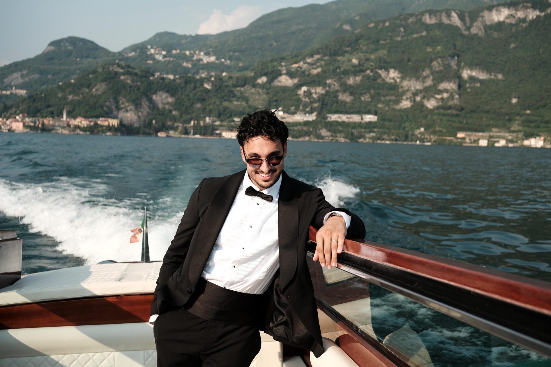 Ali Gökce, Gründer von getyoursite, am Comer See