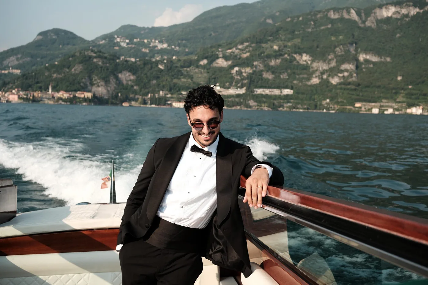 Ali Gökce, Gründer von getyoursite, am Comer See