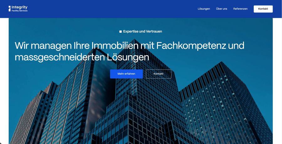 Integrity Facility Services Website